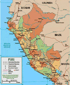 Maps of Peru